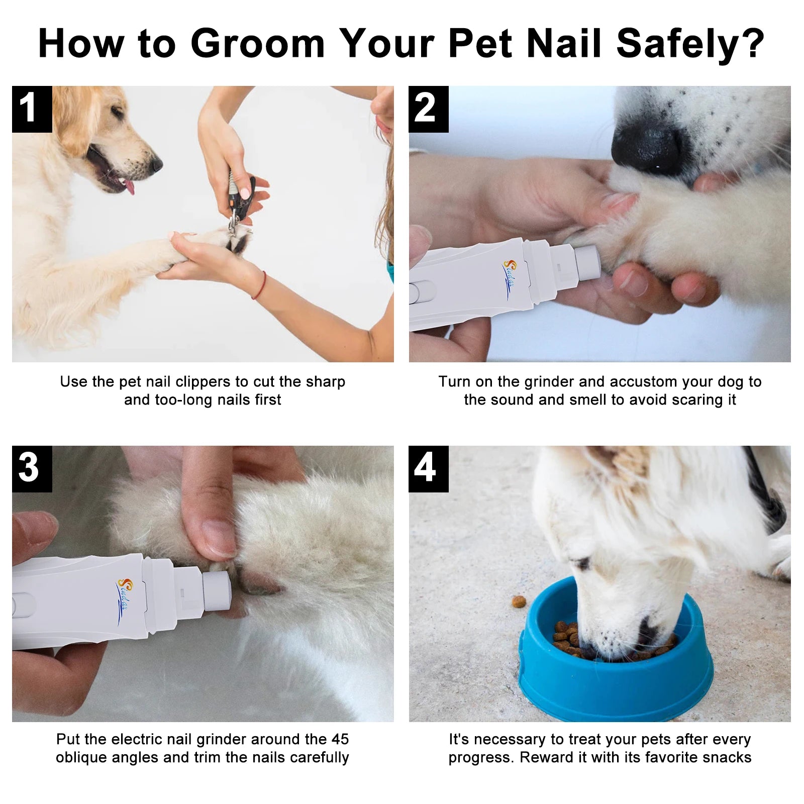 PawTrim Pro™ Nail Grinder